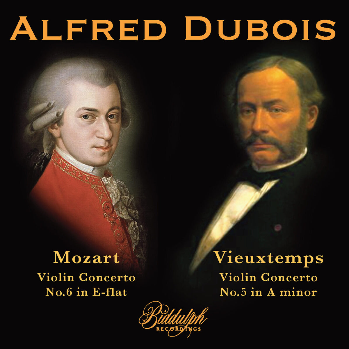 Alfred Dubois; Royal Conservatory Orchestra of Brussels; Gerald Moore; Fernand Goeyens; Desire Defauw - Alfred Dubois plays Mozart & Vieuxtemps - 85049-2