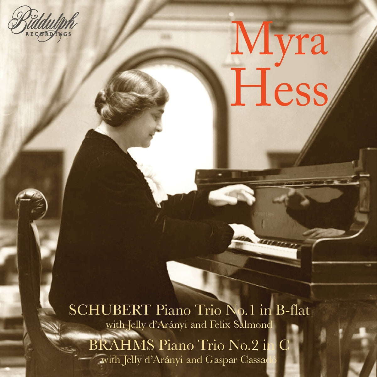 Myra Hess; Jelly d'Aranyi; Felix Salmond; Gaspar Cassado - Myra Hess plays Trios by Schubert & Brahms - 85061-2