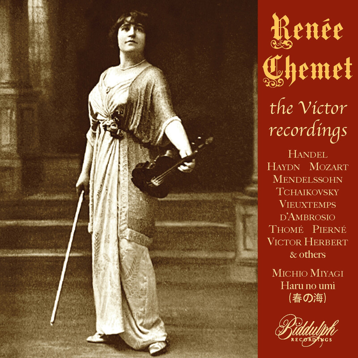 Renee Chemet; Arthur Loesser; Harry Kaufman; Waldemar Liachowsky; Anca Seidlova; Michio Miyagi - Renee Chemet: The Victor Recordings - 85065-2