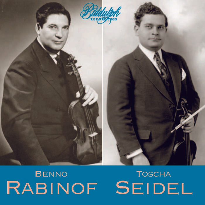 Benno Rabinof; Toscha Seidel; Harry Kaufman; Sylvia Rabinof - Benno Rabinof & Toscha Seidel - 85066-2