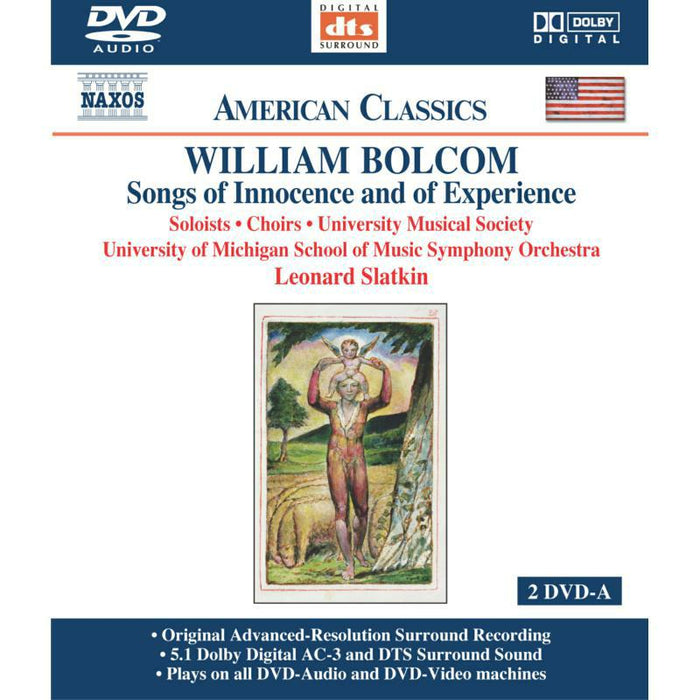 Univ Of Michigan:Slatkin - BOLCOM: Songs of Innocence and of Experience - 5110083-84