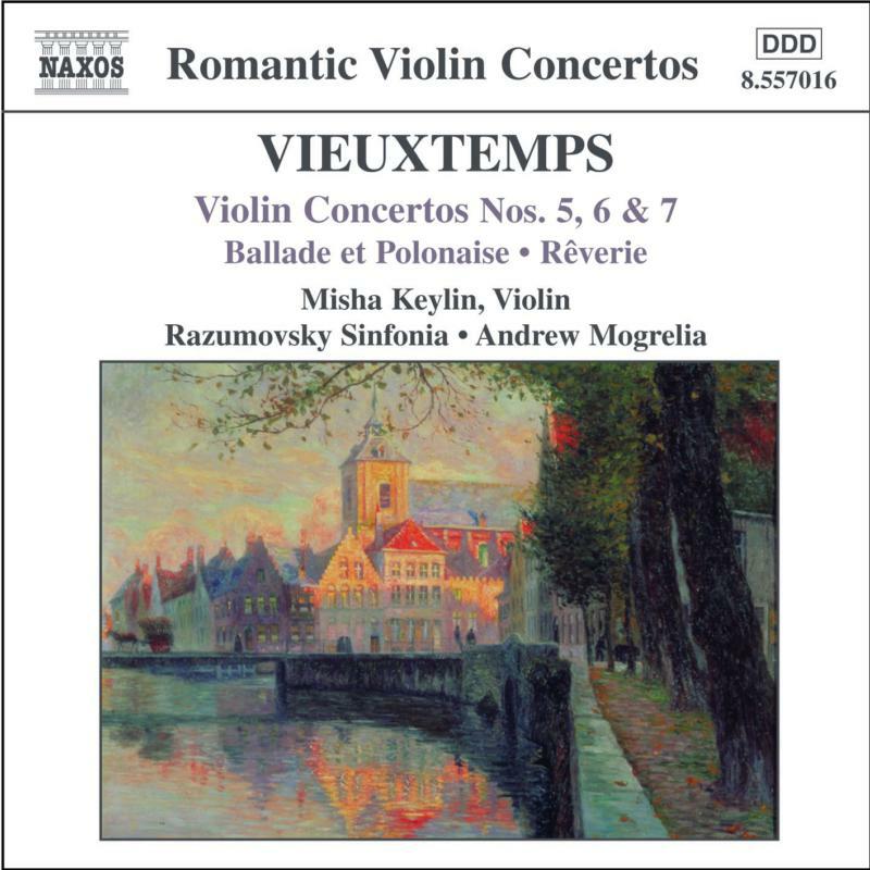 Keylin:Raz Sinf - VIEUXTEMPS: Violin Concertos Nos. 5, 6 and 7 - 8557016