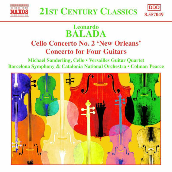 Barca So Cat No - BALADA: Cello Concerto No. 2 / Concerto for Four Guitars / Celebracio - 8557049