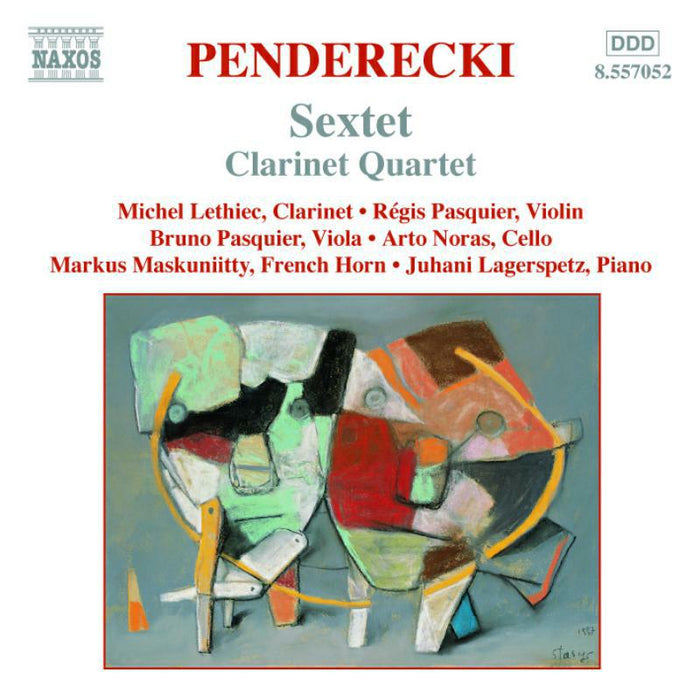 Various - PENDERECKI: Sextet / Clarinet Quartet / Cello Divertimento - 8557052