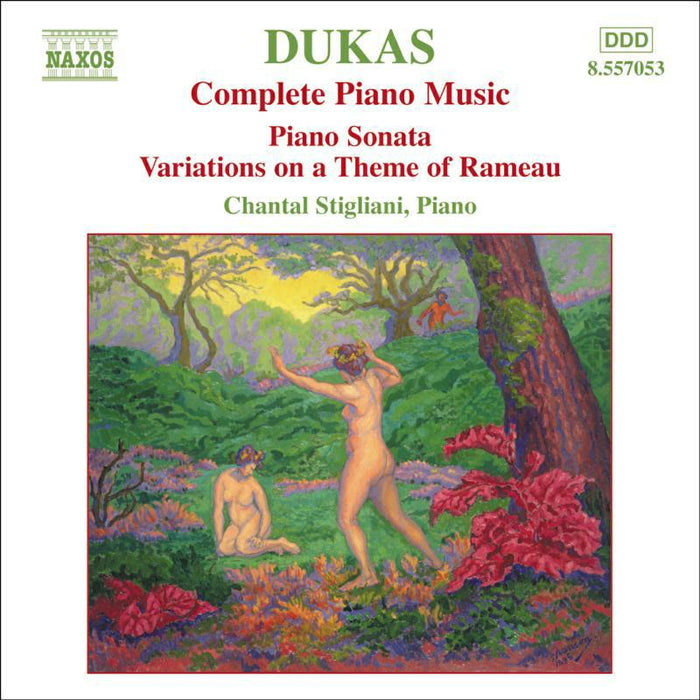 Stigliani - DUKAS: Piano Sonata / Variations on a Theme of Rameau - 8557053