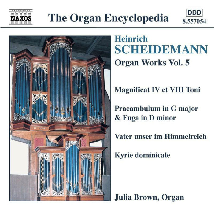 Julia Brown - SCHEIDEMANN: Organ Works, Vol. 5 - 8557054