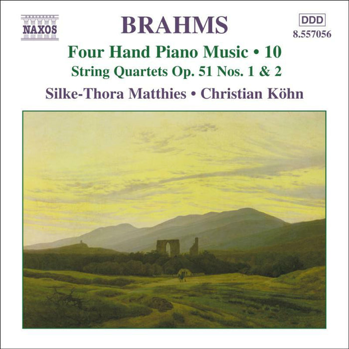 Brahms - BRAHMS:Four Hand Piano 10 - 8557056