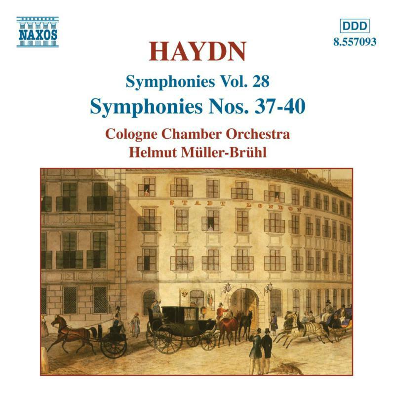 Cologne Co:Muller-Bruhl - HAYDN: Symphonies Nos. 37-40 - 8557093