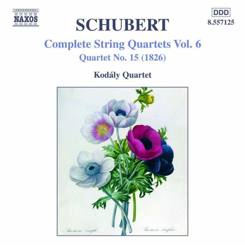 Kodaly Quartet - SCHUBERT: String Quartet No. 15 / Five German Dances, D. 90 - 8557125