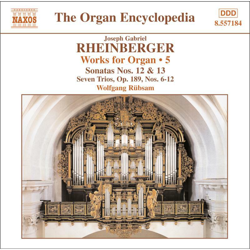 Wolfgang Rubsam - RHEINBERGER: Works for Organ, Vol. 5 - 8557184