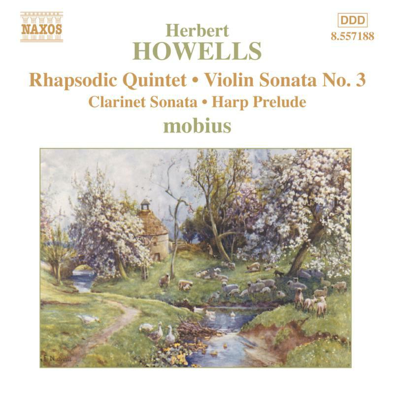 Mobius - HOWELLS: Rhapsodic Quintet / Violin Sonata No. 3 - 8557188