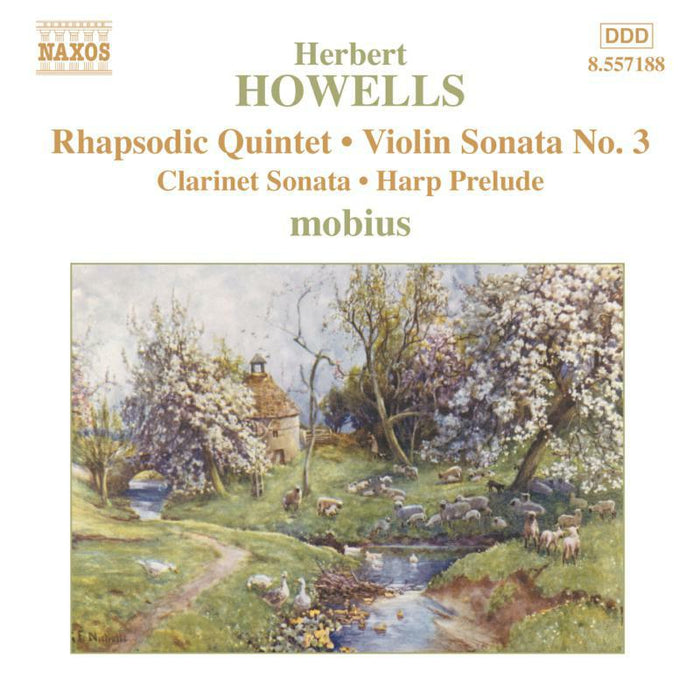 Mobius - HOWELLS: Rhapsodic Quintet / Violin Sonata No. 3 - 8557188