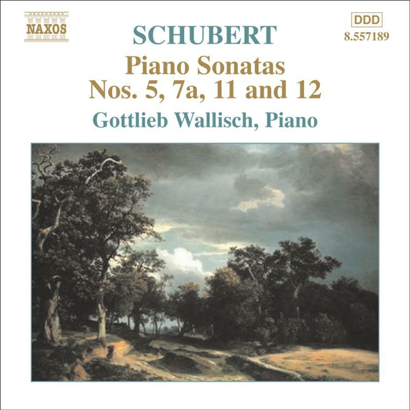Gottlieb Wallisch - SCHUBERT: Piano Sonatas Nos. 5, 7a, 11 and 12 - 8557189