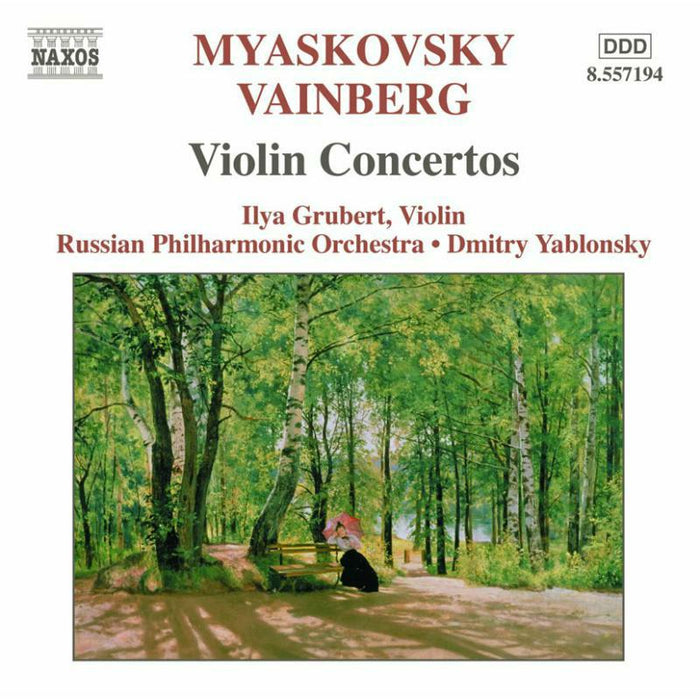 Grubert:Russian Po:Yablonsky - MIASKOVSKY: Violin Concerto in D Minor / VAINBERG: Violin Concerto in G Minor - 8557194