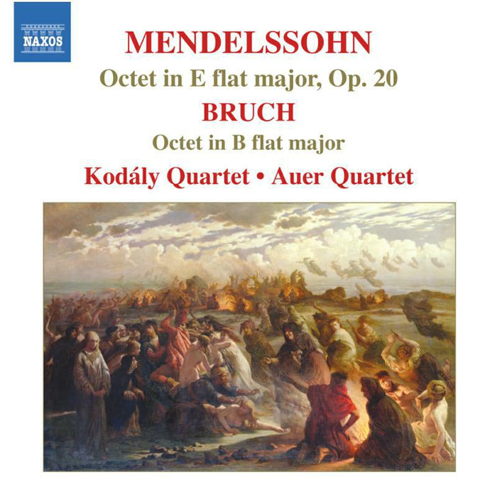 Kodaly And Auer Quartets - MENDELSSOHN / BRUCH: String Octets - 8557270