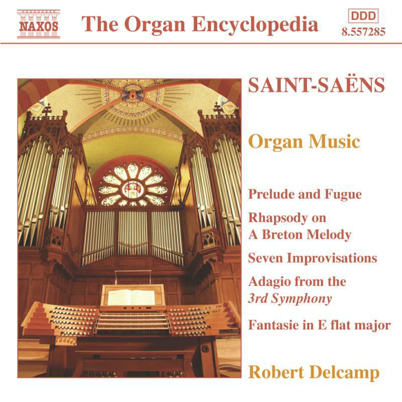 Robert Delcamp - SAINT-SAENS: Organ Music - 8557285
