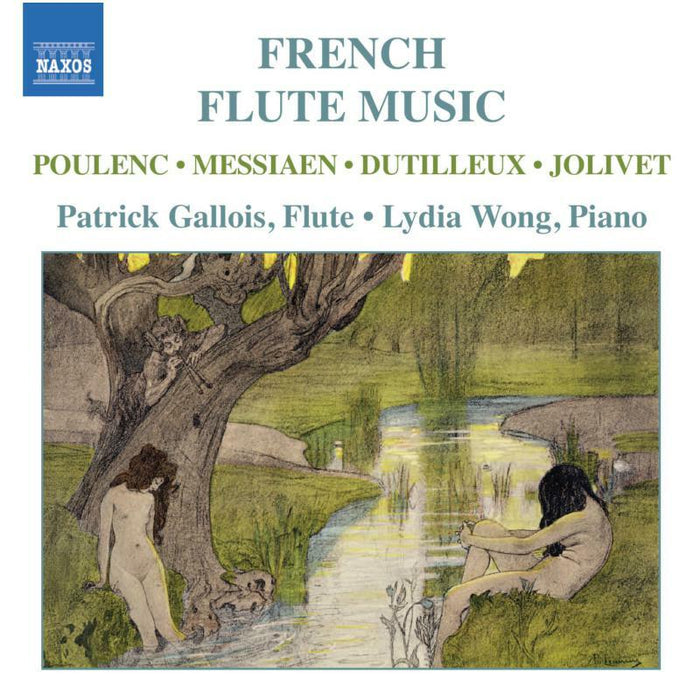 Gallois:Wong - POULENC: Flute Sonata / MESSIAEN: Le Merle Noir / BOULEZ: Sonatine - 8557328