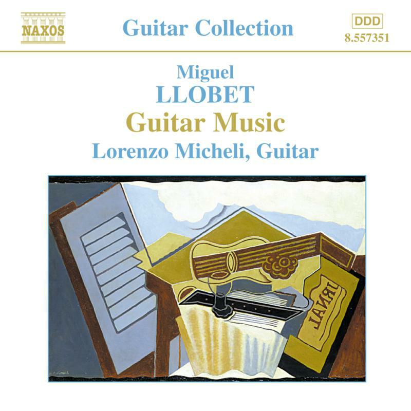 Lorenzo Micheli - LLOBET: Guitar Works - 8557351