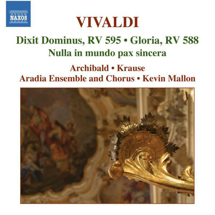 Aradia Ensemble:Mallon - VIVALDI: Dixit Dominus, RV 595 / Gloria, RV 588 - 8557445