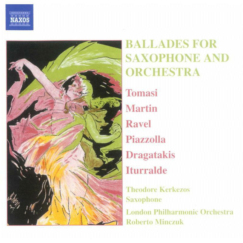 Kerkezos:Philharm Orch:Minzcuk - BALLADES FOR SAXOPHONE AND ORCHESTRA - 8557454