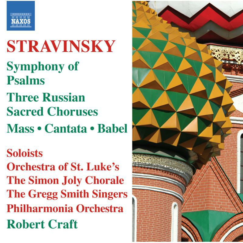Simon Joly Ch:Philharm:Craft - STRAVINSKY: Mass / Cantata / Symphony of Psalms - 8557504