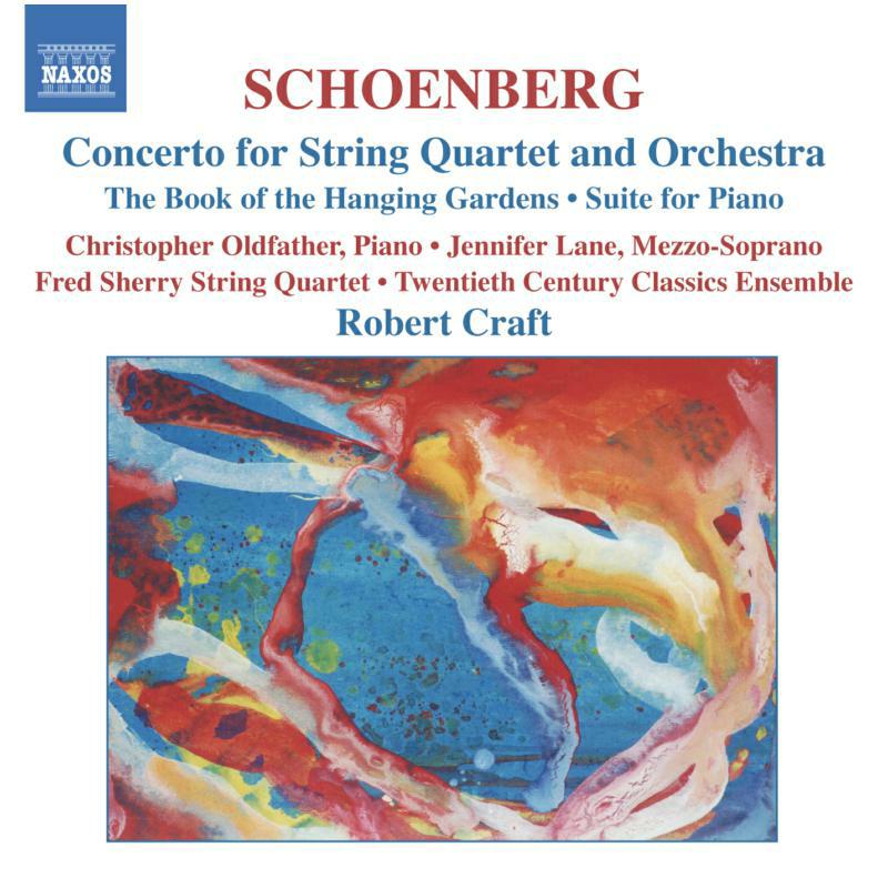 Various - SCHOENBERG: Concerto for String Quartet / The Book of the Hanging Gardens, Op. 15 - 8557520