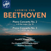 Friedrich Wuhrer; Pro Musica Orchestra Stuttgart; Walther Davisson - Ludwig van Beethoven: Piano Concerto Nos. 2 & 3 - VOX-NX-3003CD