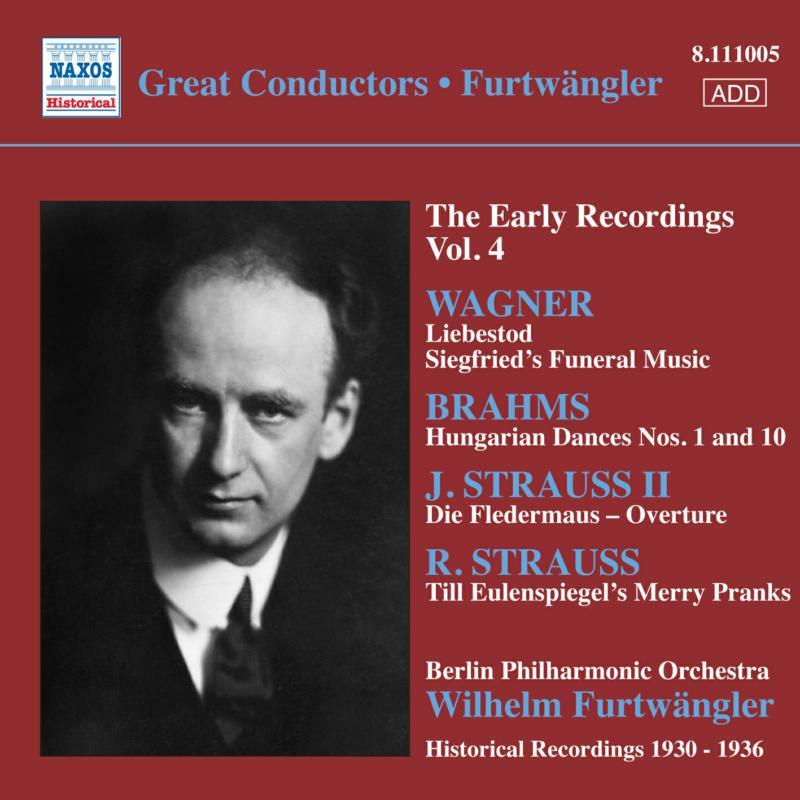 Berlin Po:Furtwangler - Furtwangler: Early Recordings 4 - 8111005