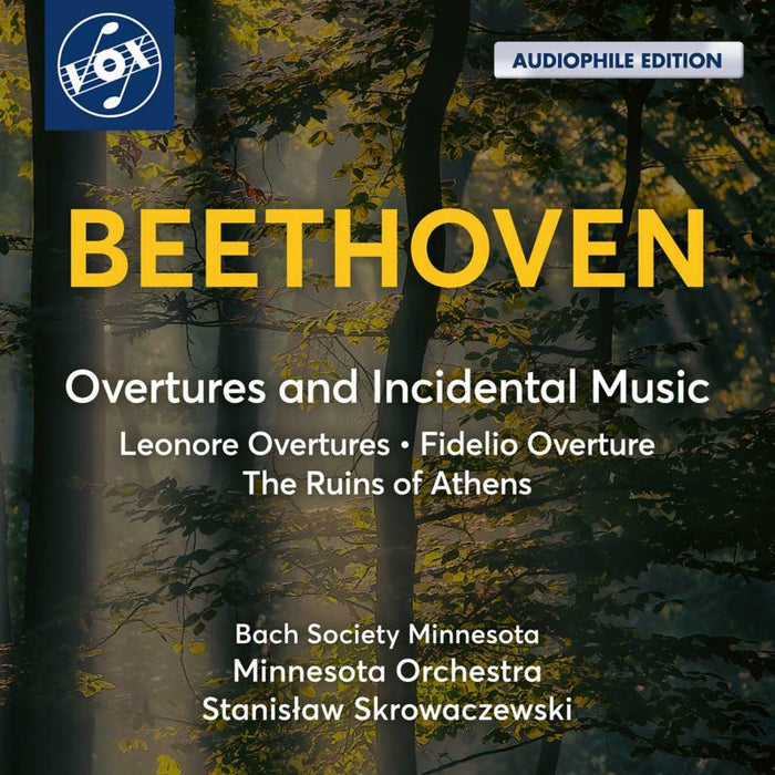 MINNESOTA ORCH/SKROWACZEWSKI - Ludwig van Beethoven: Overtures and Incidental Music - VOX-NX-3017CD