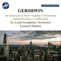 St. Louis Symphony Orchestra; John Korman; Yuan Tung; George Silfies; Barbara Liberman; David Mortland; Leonard Slatkin - George Gershwin: Orchestral Works - VOX-NX-3019CD