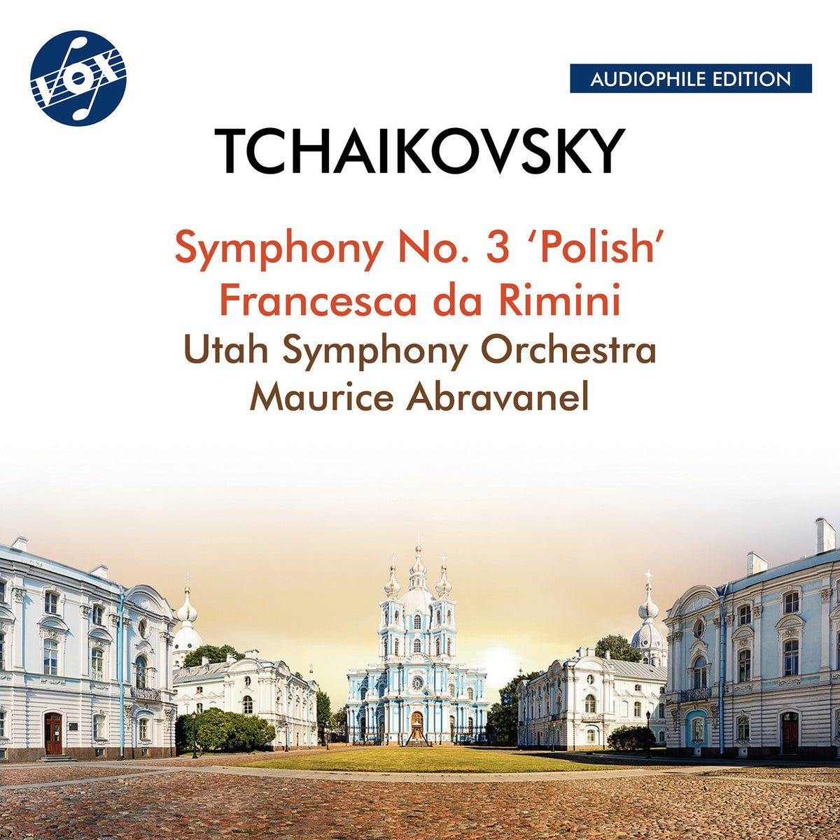 Utah Symphony Orchestra; Maurice Abravanel - Pyotr Il'yich Tchaikovsky: Symphony No. 3 'Polish' & Francesca da Rimini - VOX-NX-3021CD