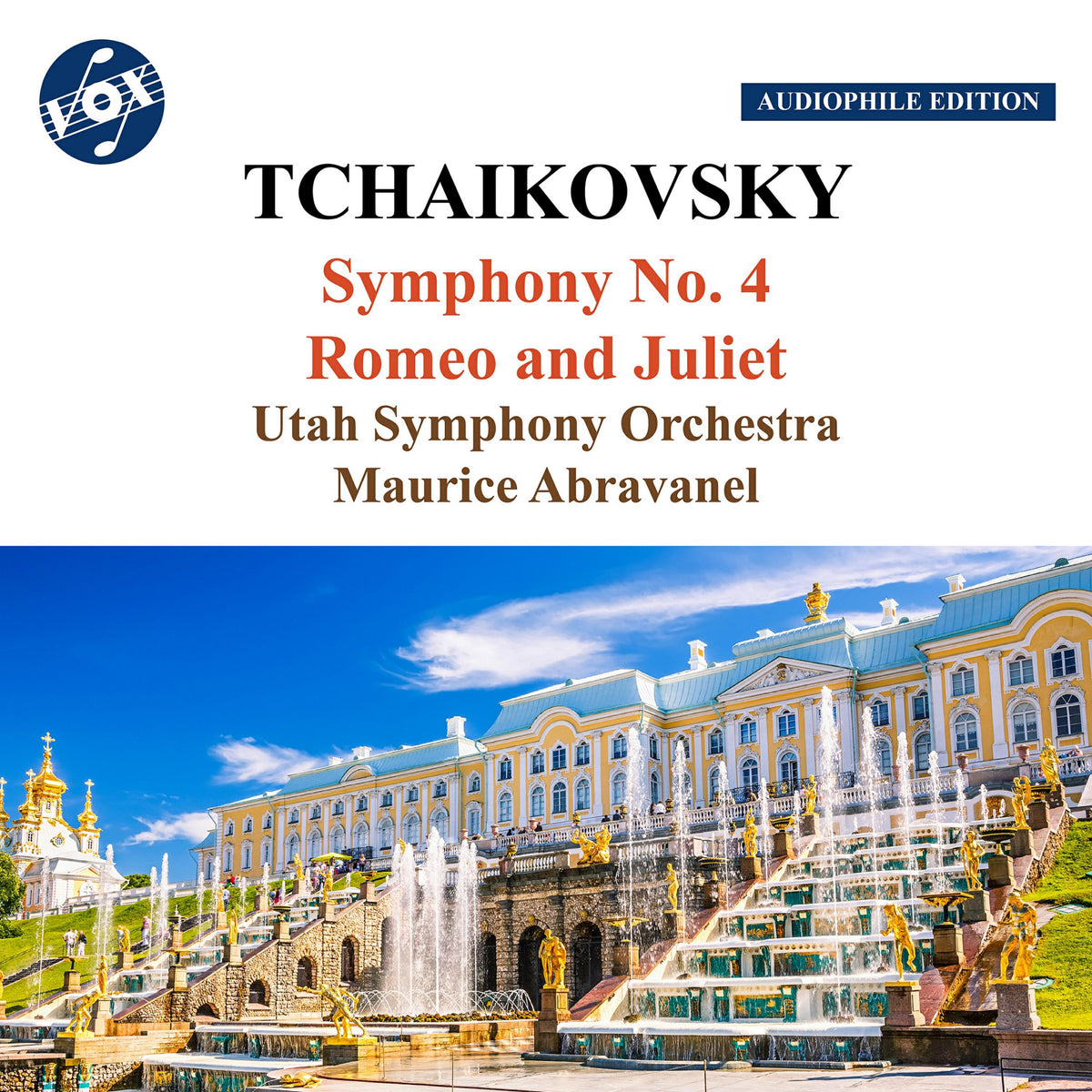 Utah Symphony Orchestra; Maurice Abravanel - Pyotr Ilyich Tchaikovsky: Symphony No. 4 & Romeo and Juliet - VOX-NX-3022CD
