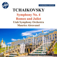 Utah Symphony Orchestra; Maurice Abravanel - Pyotr Ilyich Tchaikovsky: Symphony No. 4 & Romeo and Juliet - VOX-NX-3022CD