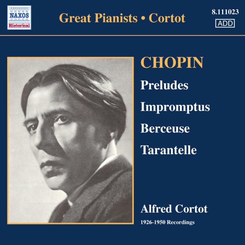 Alfred Cortot - CHOPIN: 24 Preludes, Op. 28 / 3 Impromptus / Berceuse in D flat major, Op. 57 - 8111023