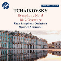Utah Symphony Orchestra; Maurice Abravanel - Pyotr Ilyich Tchaikovsky: Symphony No. 5 & 1812 Overture - VOX-NX-3023CD