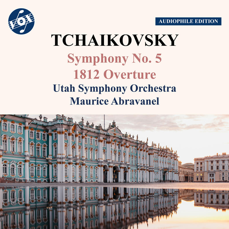 Utah Symphony Orchestra; Maurice Abravanel - Pyotr Ilyich Tchaikovsky: Symphony No. 5 & 1812 Overture - VOX-NX-3023CD