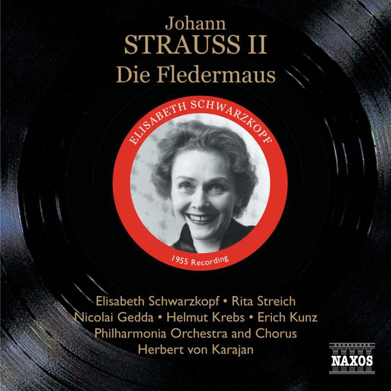 Schwarzkopf:Karajan - STRAUSS II, J.: Die Fledermaus - 8111036-37
