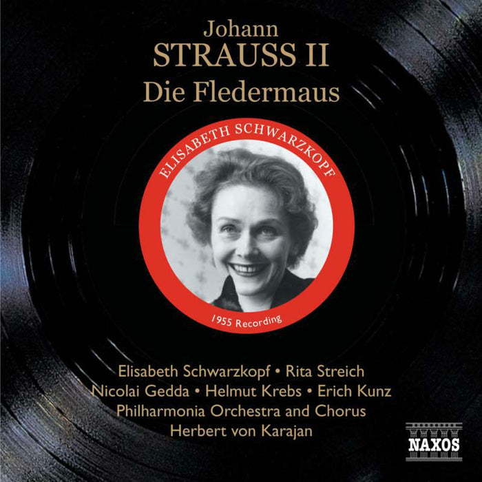 Schwarzkopf:Karajan - STRAUSS II, J.: Die Fledermaus - 8111036-37