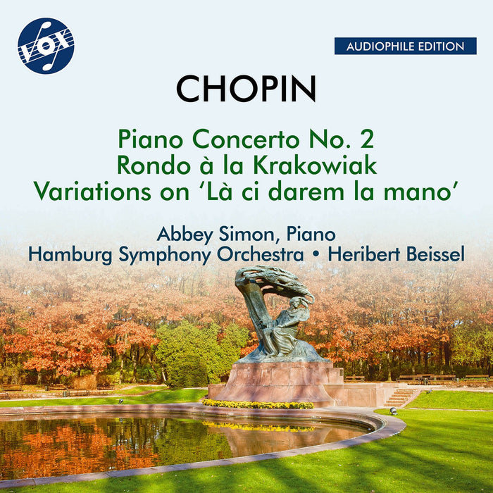 Hamburg Symphony Orchestra; Abbey Simon; Heribert Beissel - Fryderyk Chopin: Complete Works for Piano & Orchestra, Vol. 2 - VOX-NX-3036CD