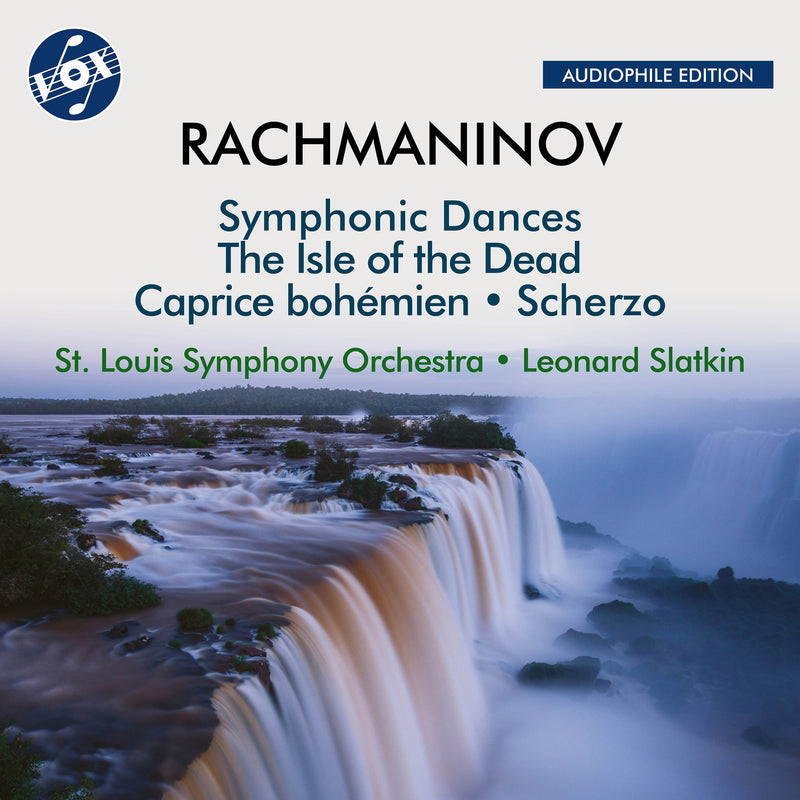 St. Louis Symphony Orchestra; Leonard Slatkin - Sergey Rachmaninov: Symphonic Dances; The Isle of the Dead; Caprice bohemien; Scherzo - VOX-NX-3042CD