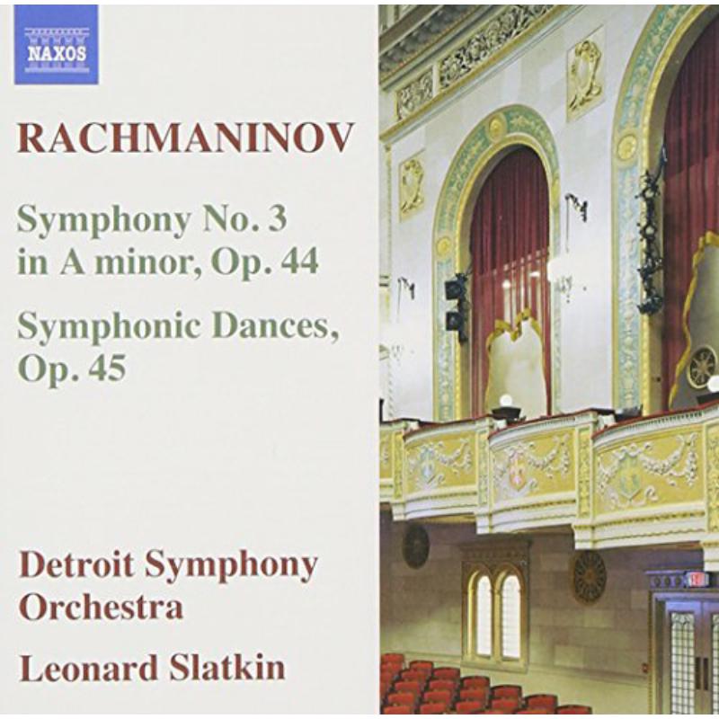 Detroit So:Slatkin - Rachmaninov: Symphony No 3 - 8573051