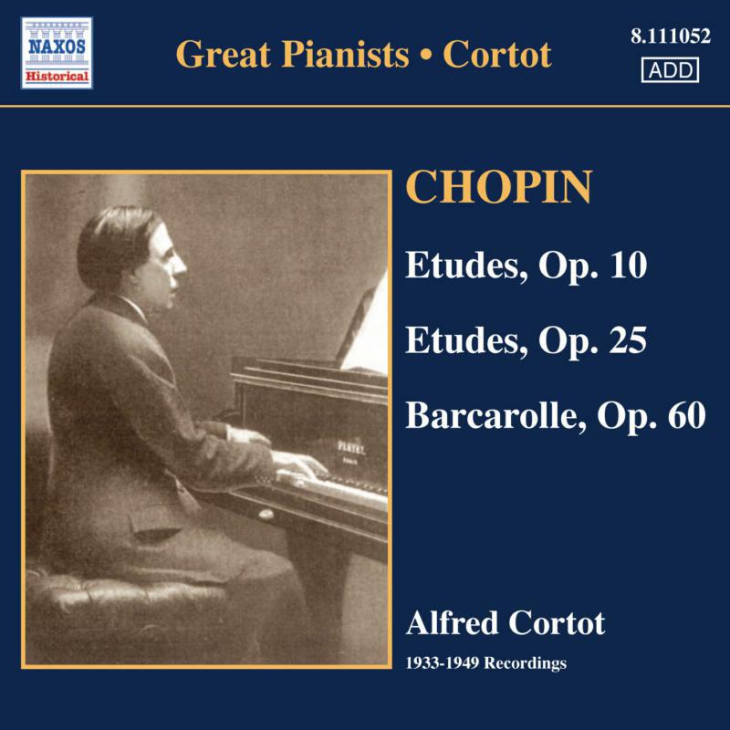 Cortot - CHOPIN: Etudes - 8111052