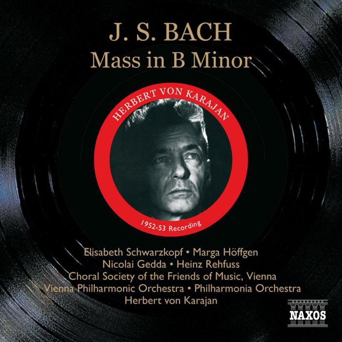 Schwarzkopf:Gedda:Karajan - BACH, J.S.: Mass in B Minor, BWV 232 - 8111053-54