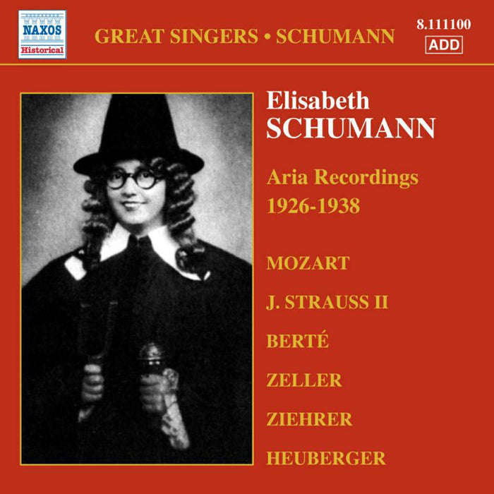Elisabeth Schumann - SCHUMANN, Elisabeth: Mozart and Viennese Operetta Aria Recordings - 8111100