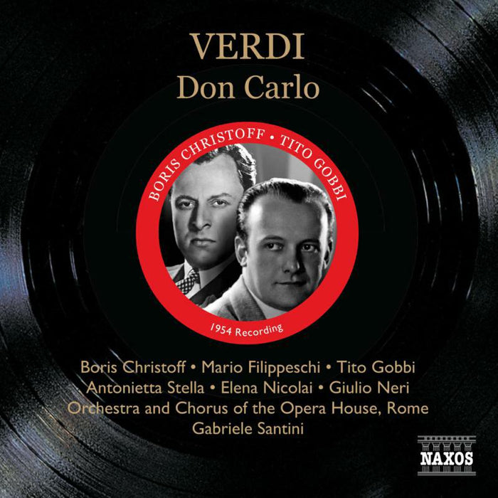 Christoff:Gobbi:Stella:Santini - VERDI: Don Carlos - 8111132-34