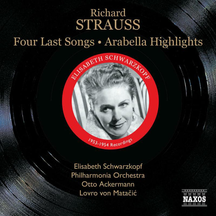 Schwarzkopf:Philharm:Matacie - STRAUSS, R.: Four Last Songs / Arabella - 8111145