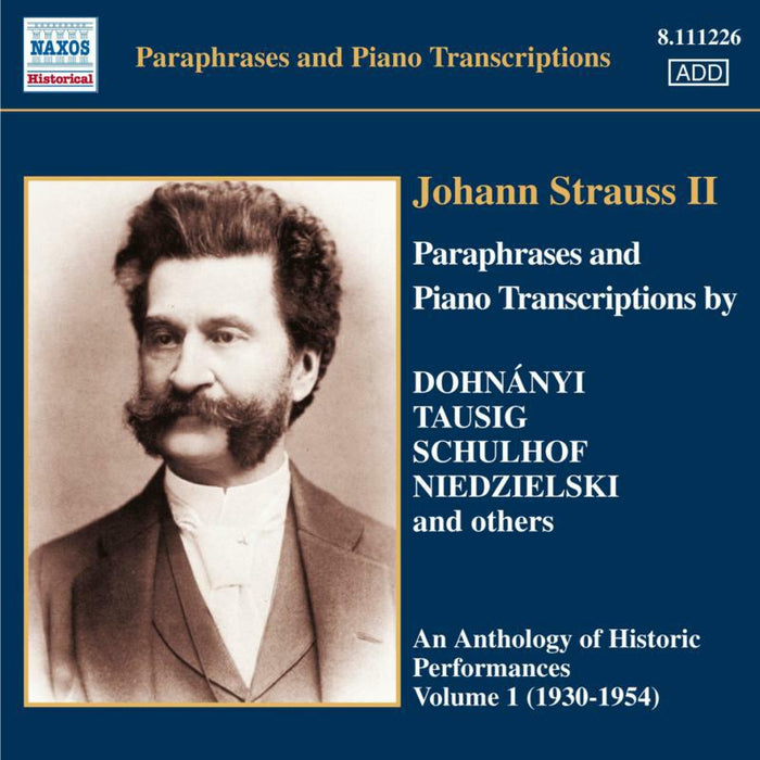 Various - STRAUSS II: Paraphrases and Piano Transcriptions, Vol. 1 - 8111226