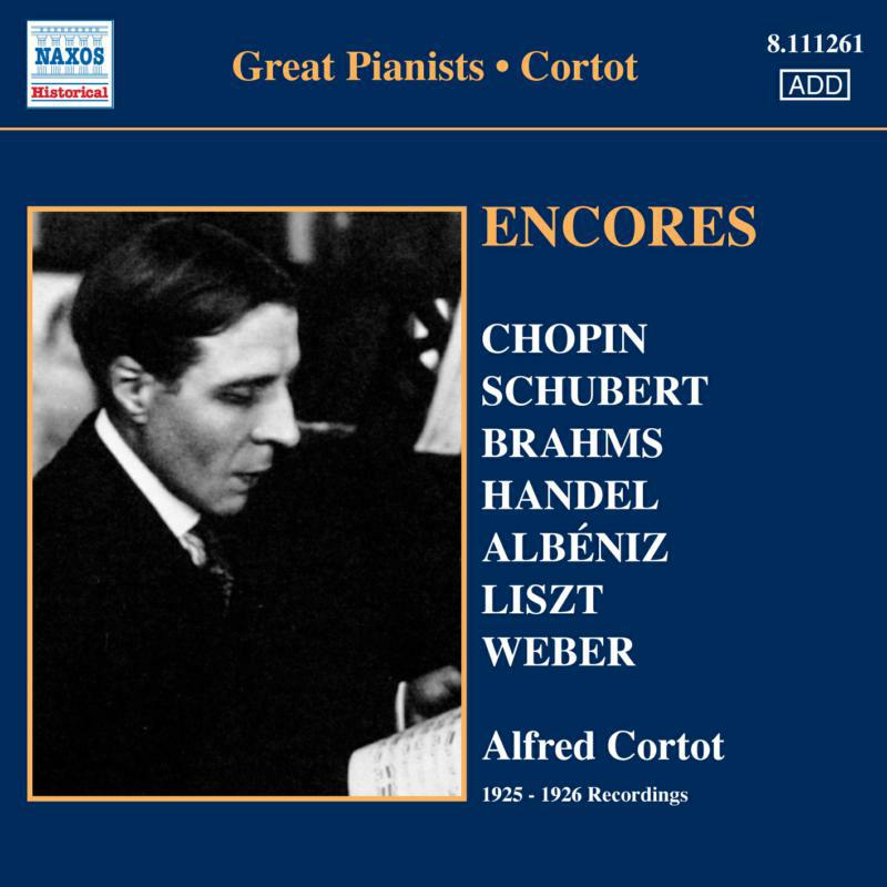 Cortot - Chopin, Liszt, Brahms, Albeniz: Encores - 8111261