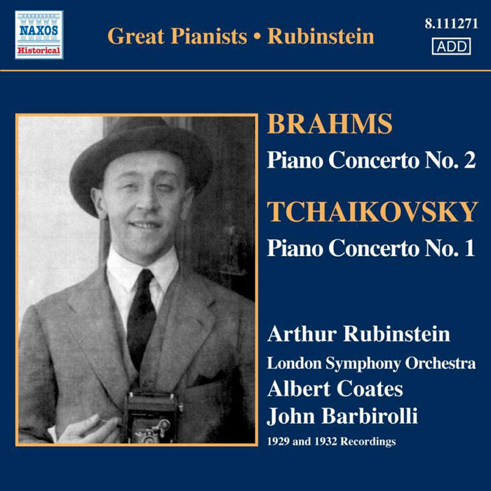 Rubinstein - BRAHMS: Piano Concerto No. 2 / TCHAIKOVSKY: Piano Concerto No. 1 - 8111271