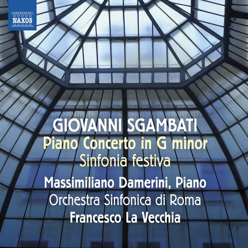 Massimiliano Damerini; Orchestra Sinfonica di Roma; Francesco La Vecchia - Giovanni Sgambati: Piano Concerto in G minor; Sinfonia festiva - 8573272